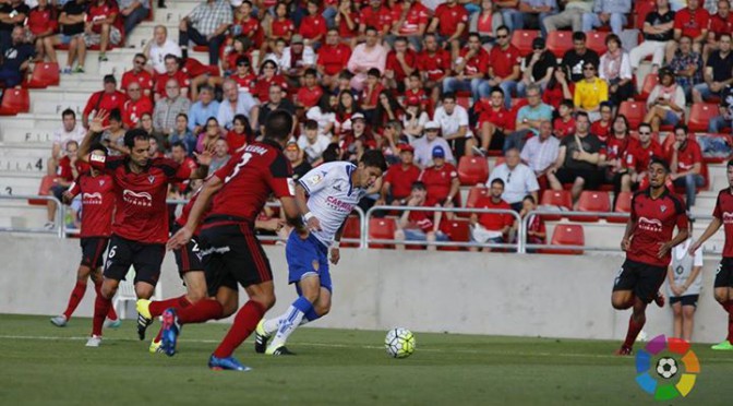 (1-1) Mirandés-Real Zaragoza. La vida sigue igual